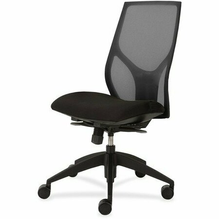 9TO5 SEATING Task Chair, Full Synchro, Armless, 25inx26inx39in-46in, BK/Onyx NTF1460Y300M101